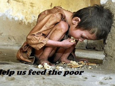 Help us feed the poor